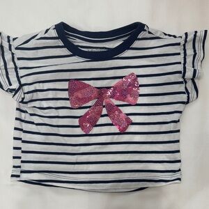 ❤️3 for $10! Jumping Beans Ruffle Bow Top